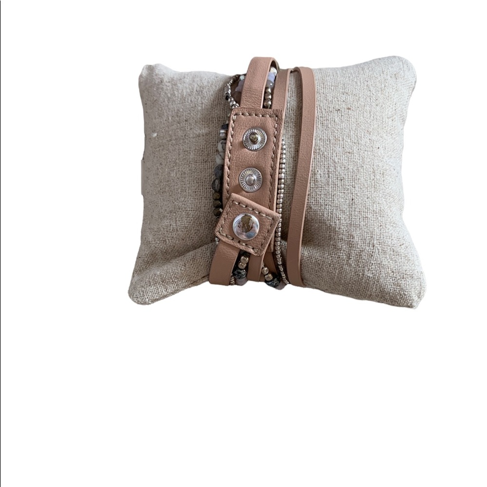 Stella & Dot Yves Wrap Bracelet - Blush - Picture 4 of 4